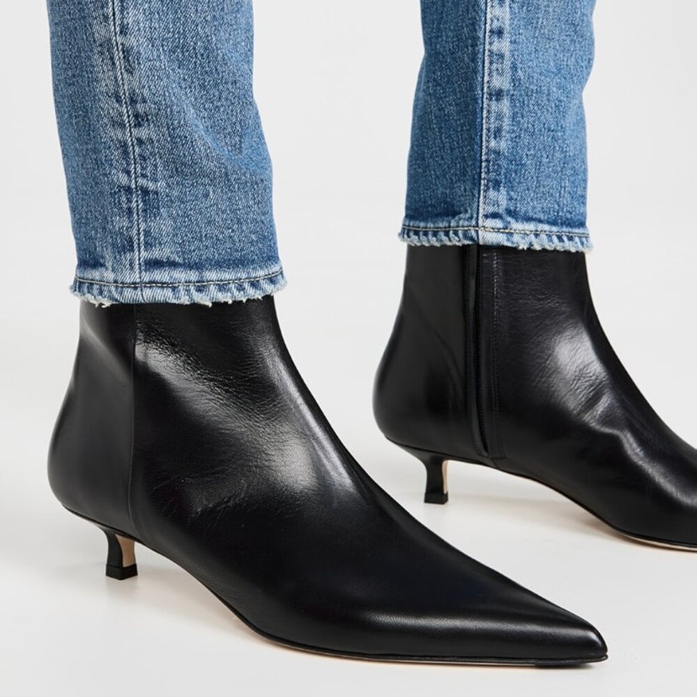 NWOB Aeyde Sofie Leather Ankle Boots